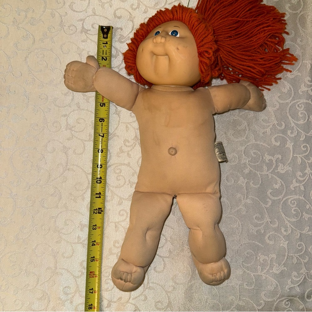 Vintage 1982 Red Hair Cabbage Patch Kid Doll - Picture 7 of 16